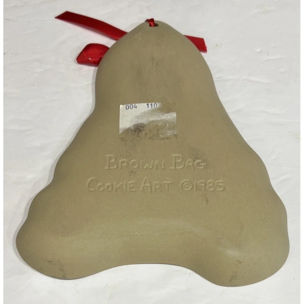 Vintage 1985 Brown Bag Cookie Art Stoneware Raggedy Ann Mold